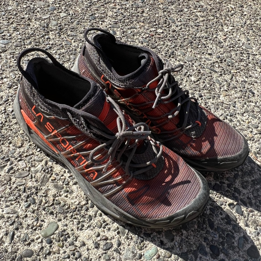 La Sportiva Black And Orange Athletic Shoes - image 2